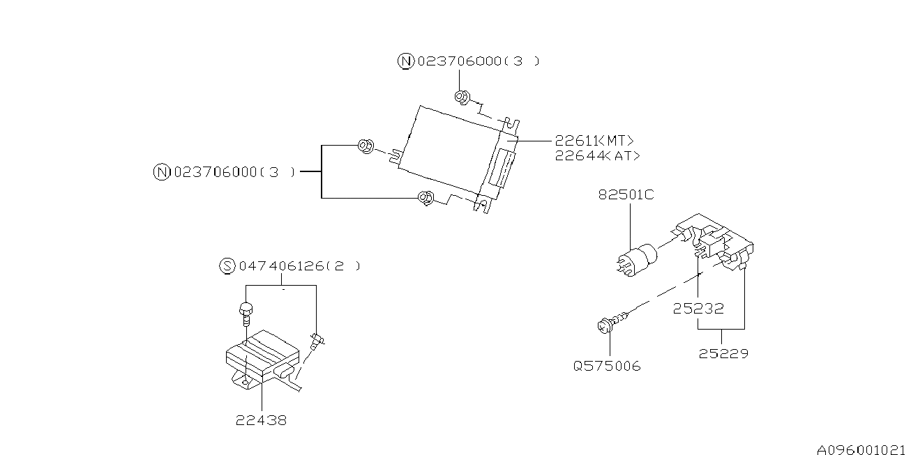 096_01 — RELAY & SENSOR (ENGINE)
