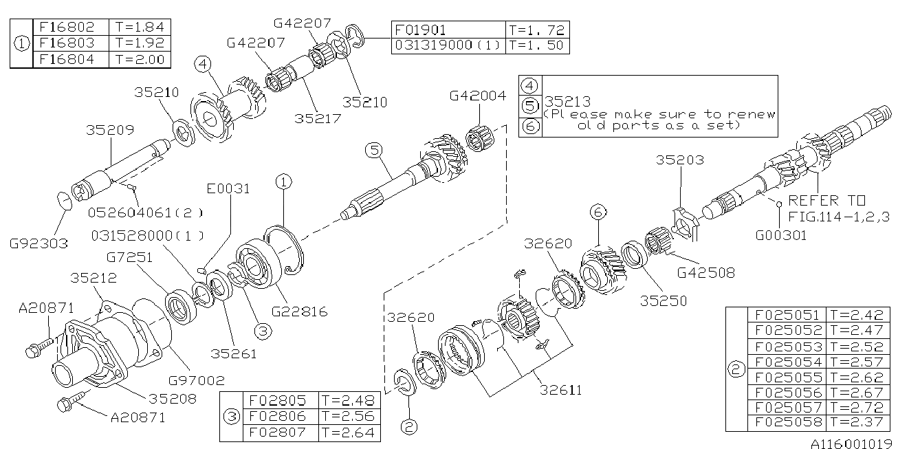 116_03 — MT, AUXILIARY GEAR