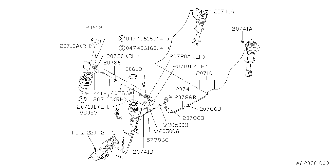 220_01 — AIR SUSPENSION SYSTEM
