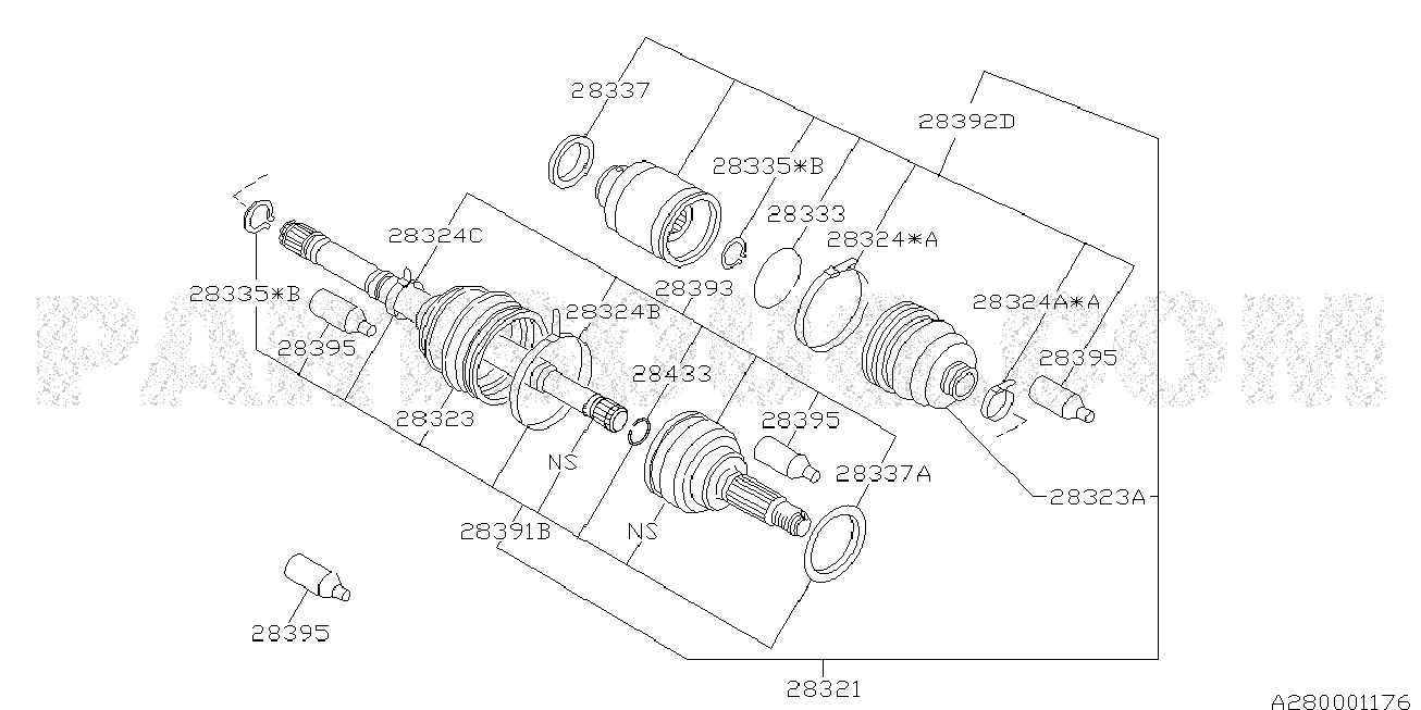 280_03 — FRONT AXLE