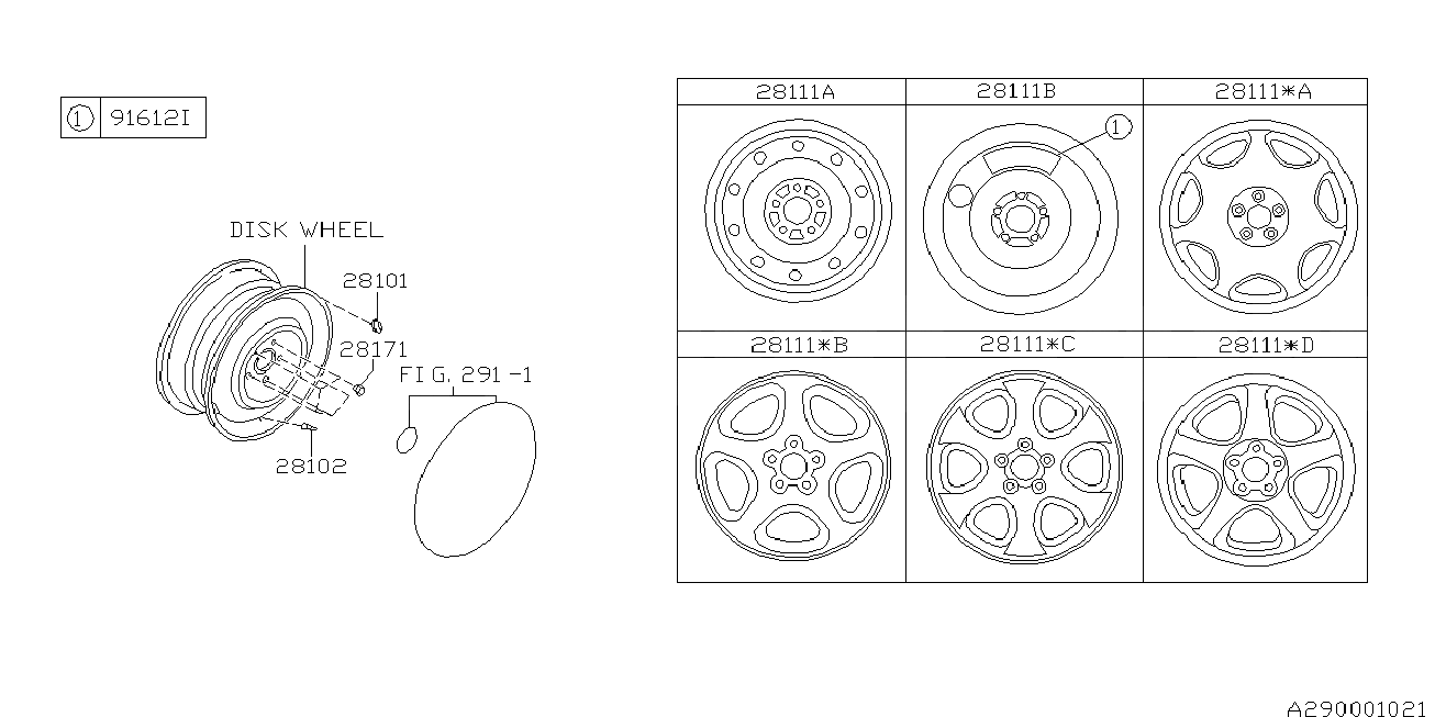290_01 — DISK WHEEL