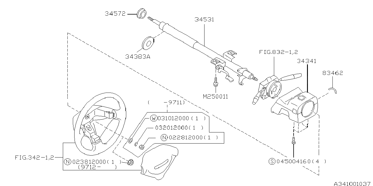 Steering — STEERING COLUMN