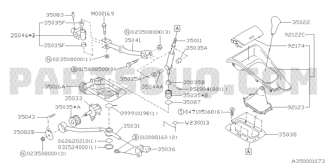 350_04 — MANUAL GEAR SHIFT SYSTEM