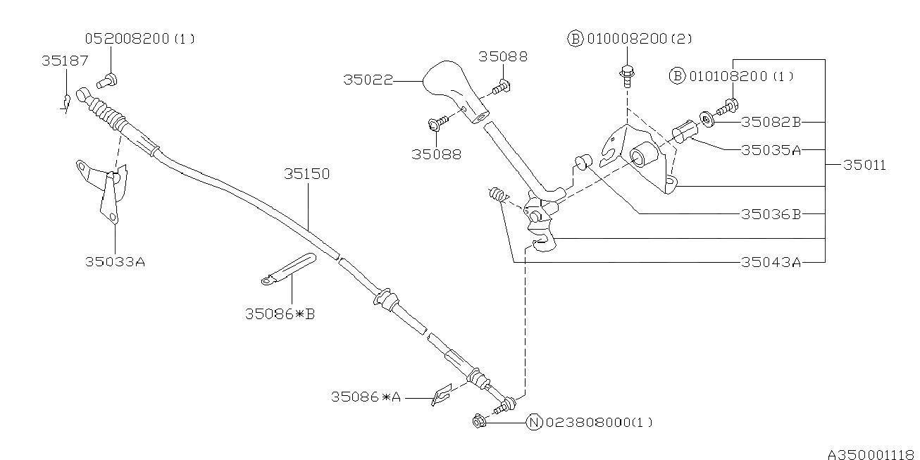 350_06 — MANUAL GEAR SHIFT SYSTEM