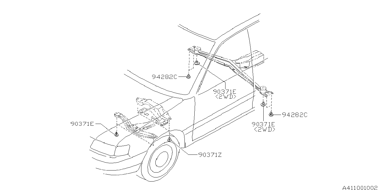 411_01 — ENGINE SUPPORT