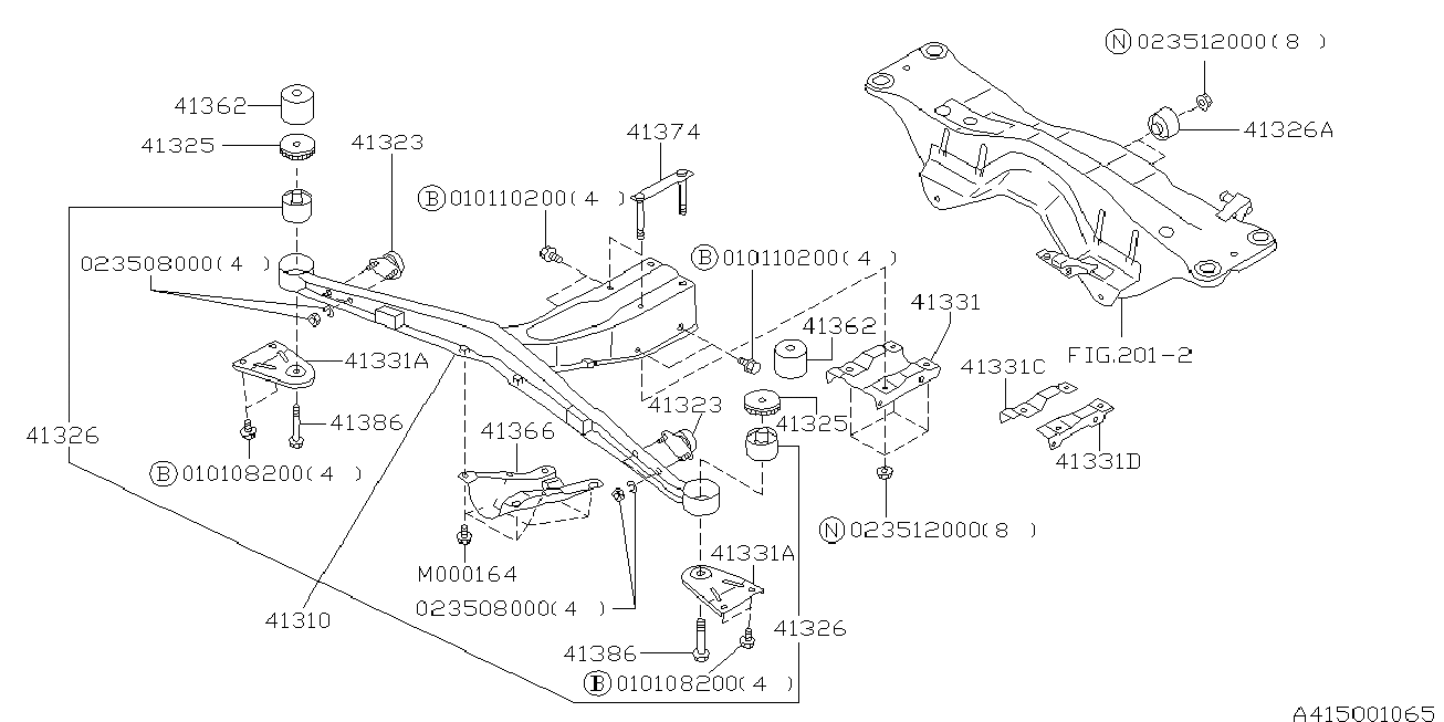 415_01 — DIFFERENTIAL MOUNTING