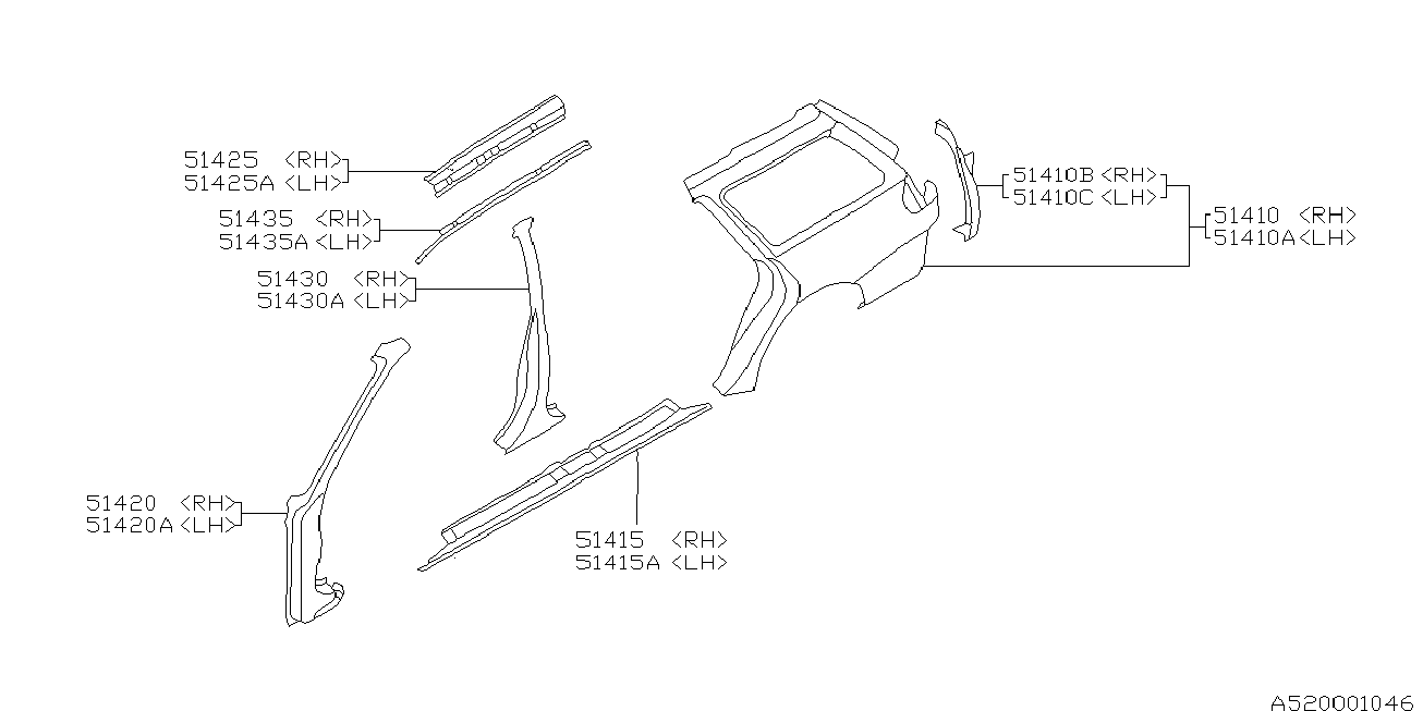 520_02 — SIDE BODY OUTER