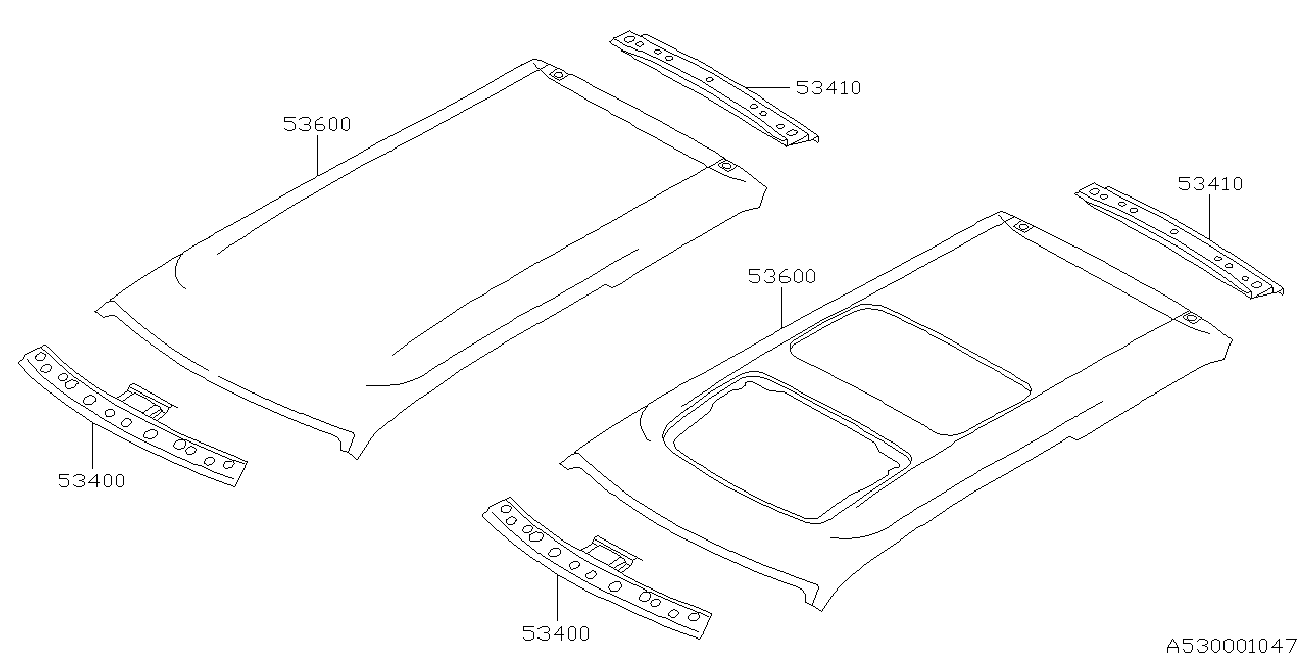 530_02 — ROOF PANEL