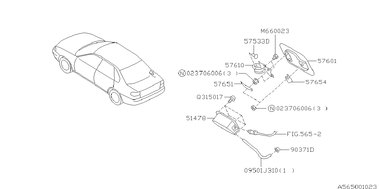 565_01 — FUEL FLAP & OPENER