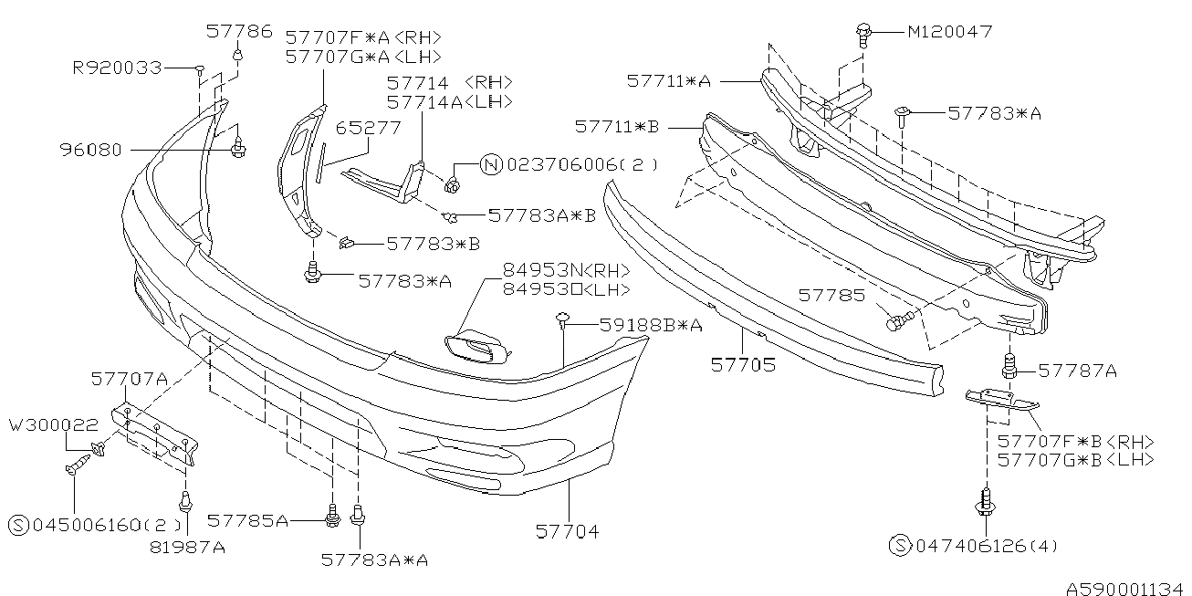 590_07 — FRONT BUMPER
