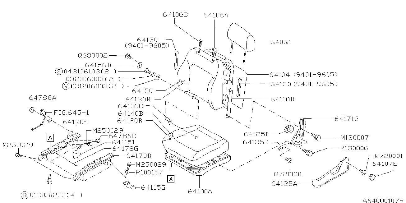 Seat Instrument Panel — FRONT SEAT