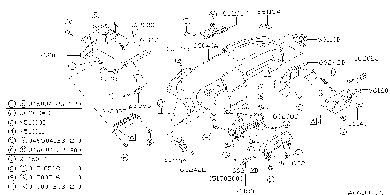 660_02 — INSTRUMENT PANEL