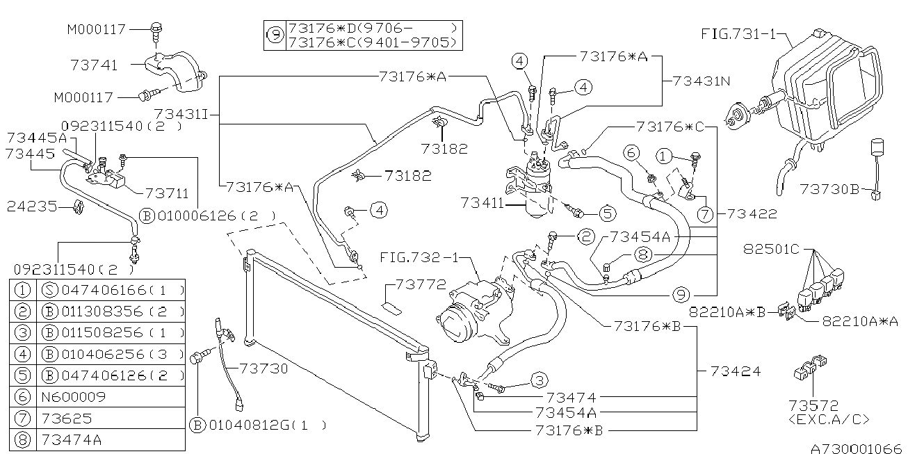 730_01 — AIR CONDITIONER SYSTEM