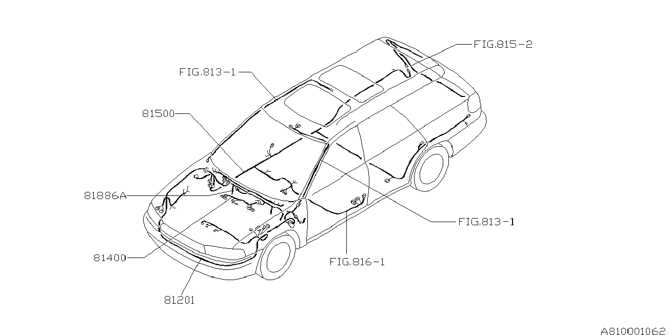 Body Electrical 1 — WIRING HARNESS (MAIN)
