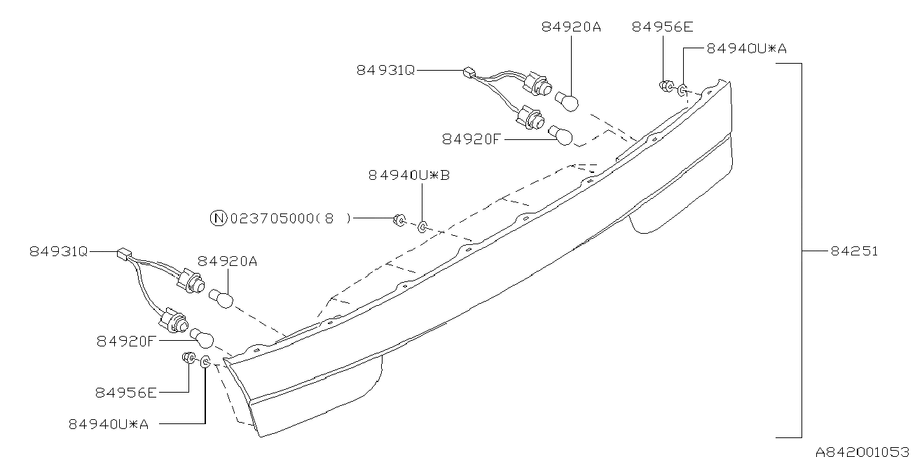 842_04 — LAMP (REAR)