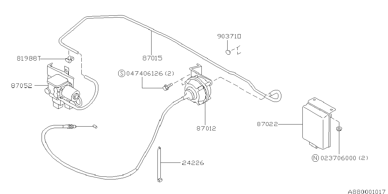 880_01 — CRUISE CONTROL EQUIPMENT