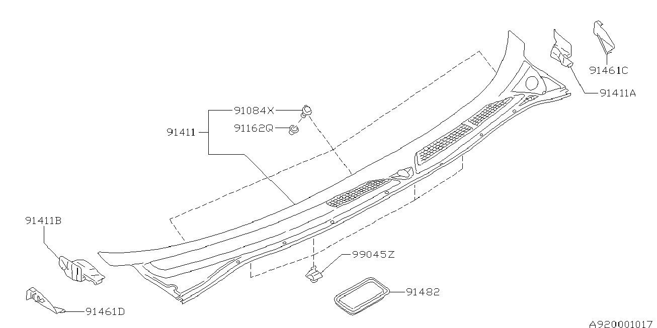 920_01 — COWL PANEL