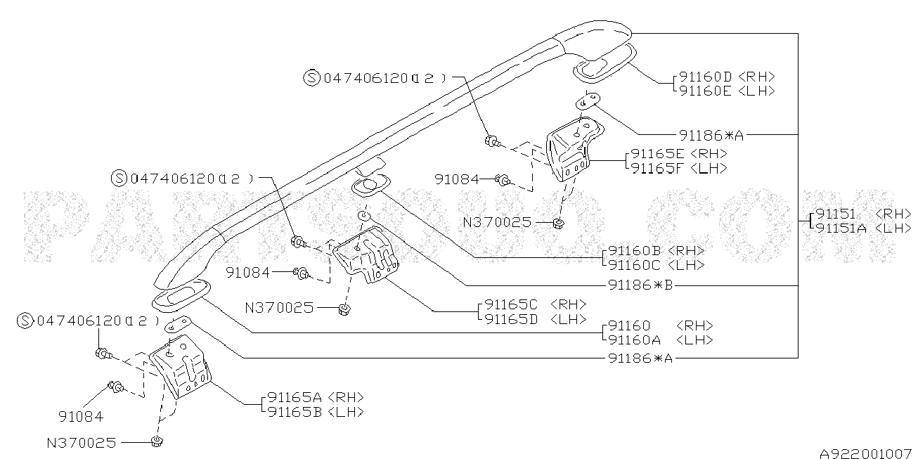 922_01 — ROOF RAIL